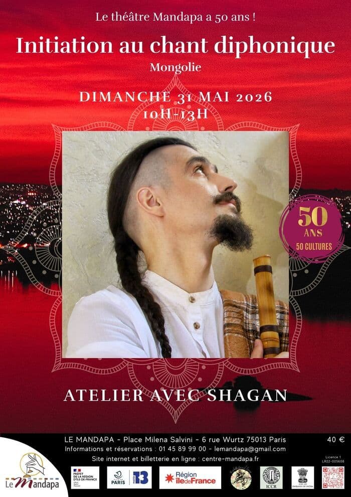 Initiation au chant diphonique - Atelier avec Shagan