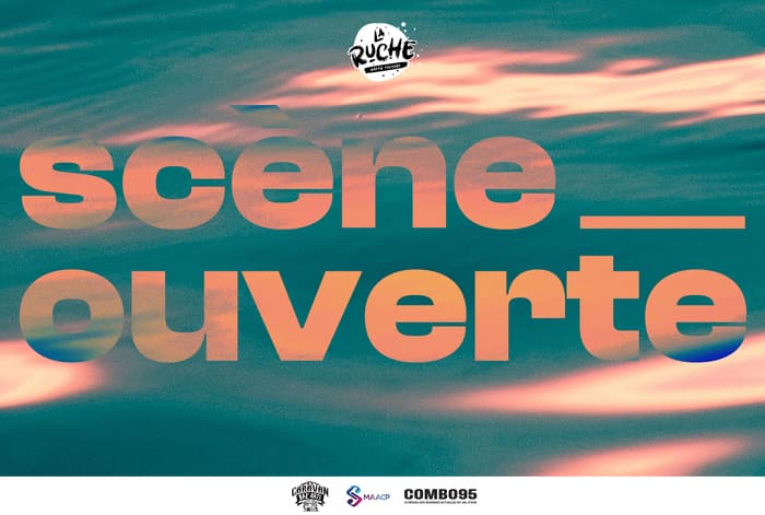 Scène Ouverte de La Ruche sur la Plage de Caravan Baz'Arts