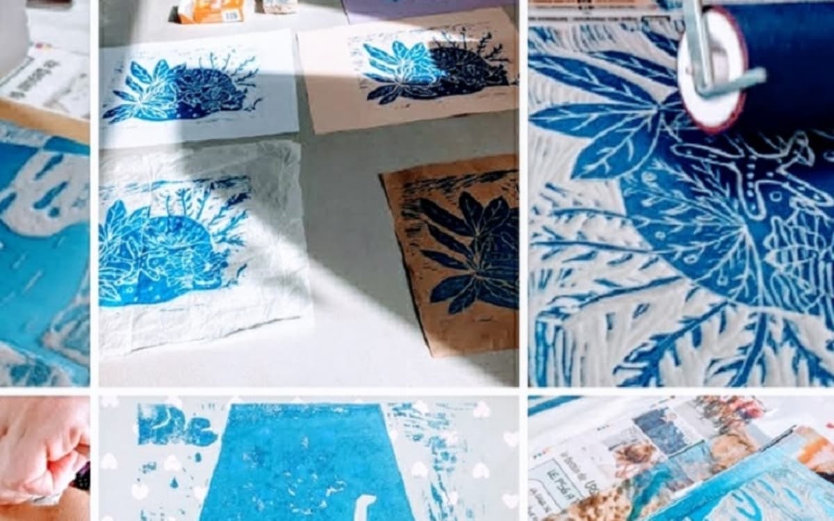 Atelier de linogravure