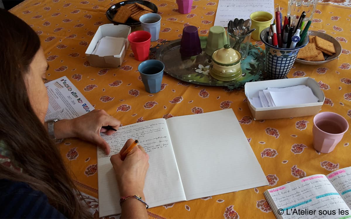 Découverte de l'Atelier d'écriture au Long cours