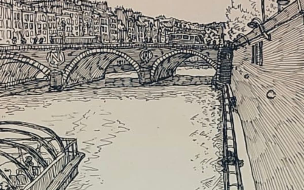 Visite dessinée autour du Pont-neuf