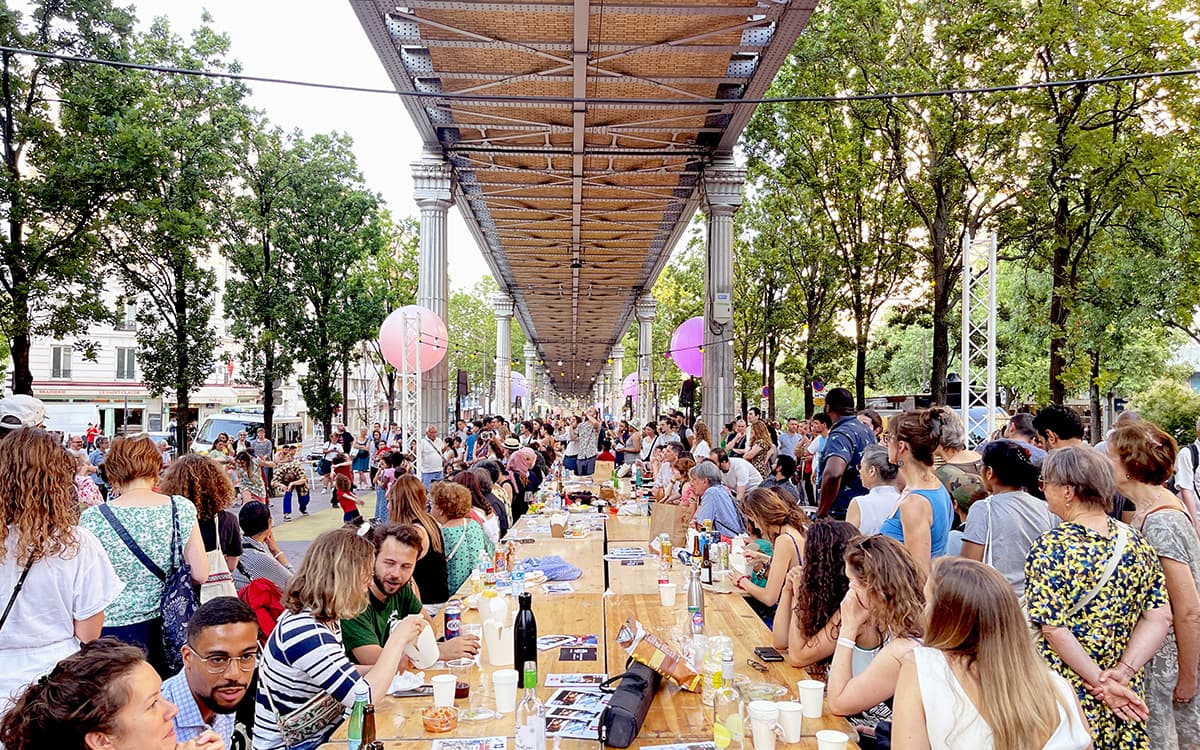 Banquet populaire et solidaire du 18e
