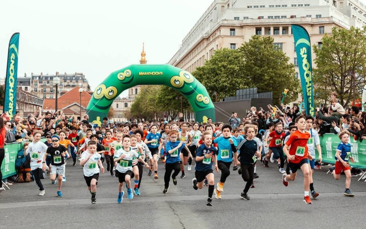 Marathoon's : la course pour les 5-12 ans la veille du Marathon de Paris !