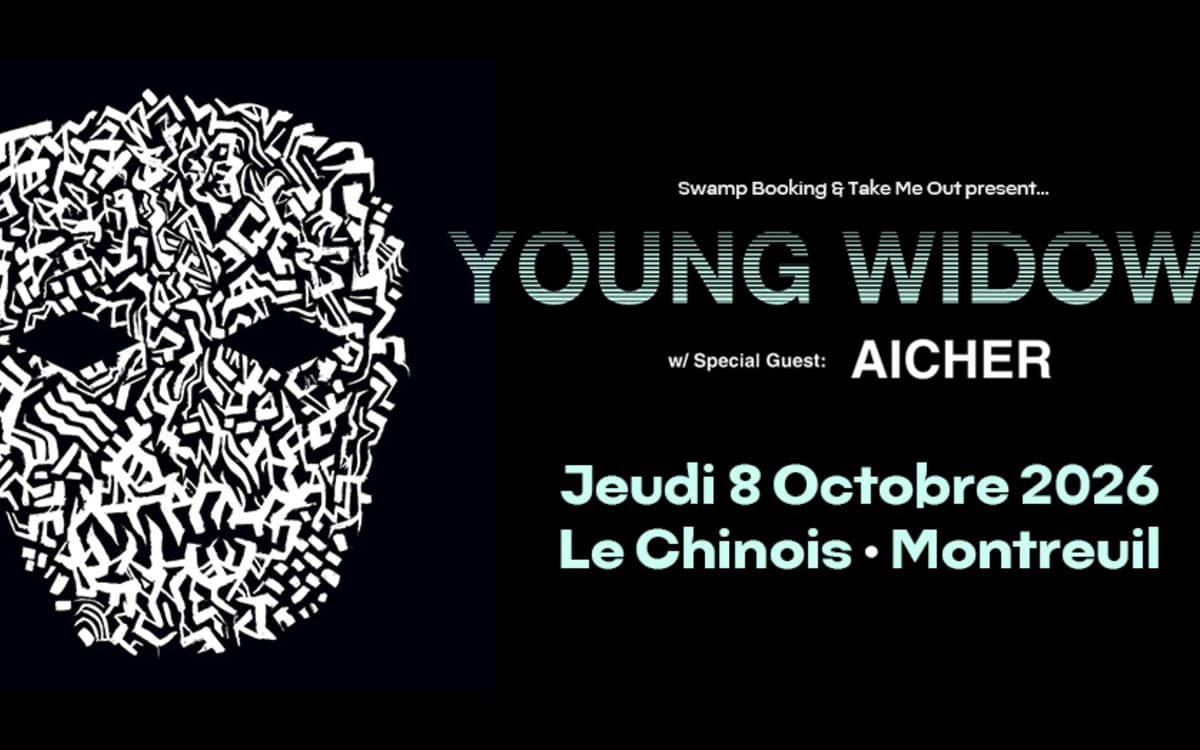 Take Me Out : Young Widows + Aicher en concert !