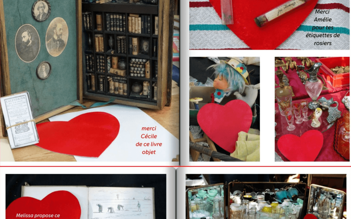L'Objet du coeur puces de Vanves Paris