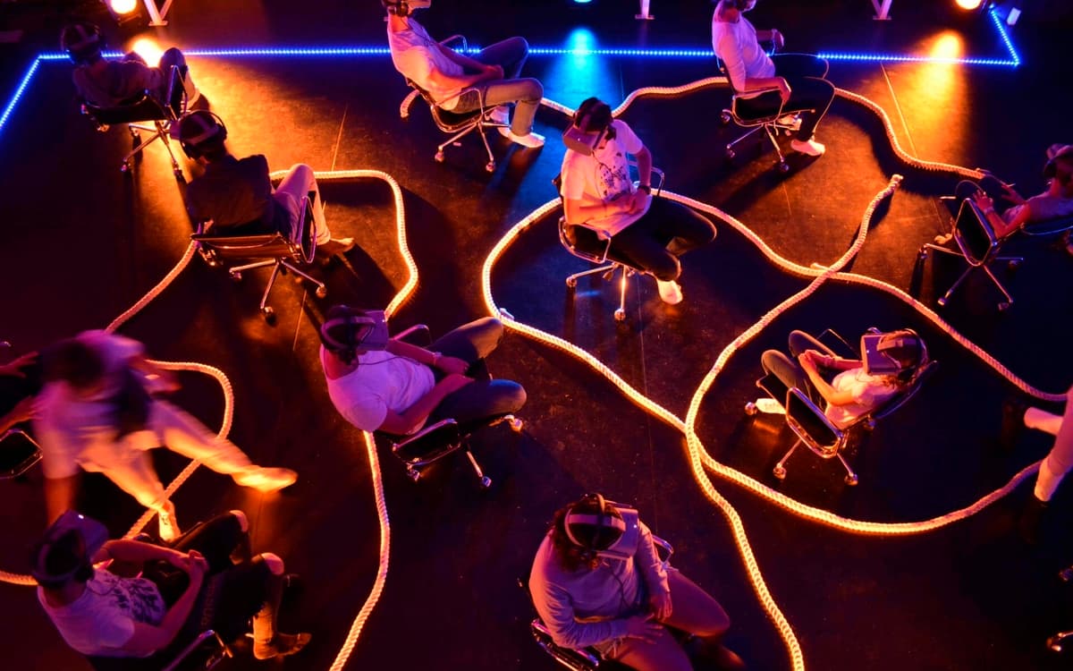 La nuit blanche à la micro folie de Rueil Malmaison