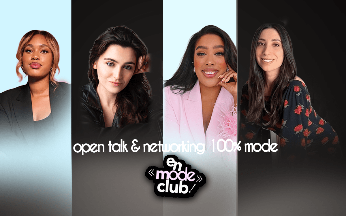 Open talk et networking 100% Mode et féminin