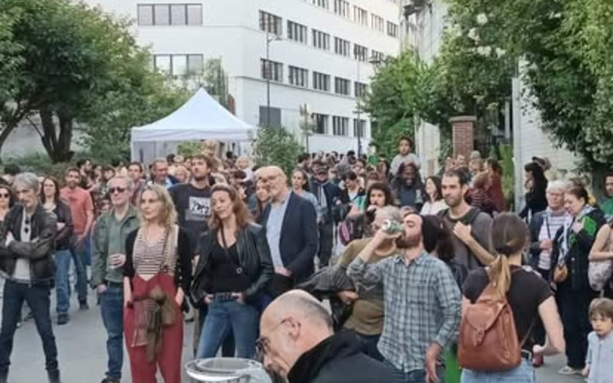 Fête de la musique rue du Groupe Manouchian Paris 20ème (5ème édition)