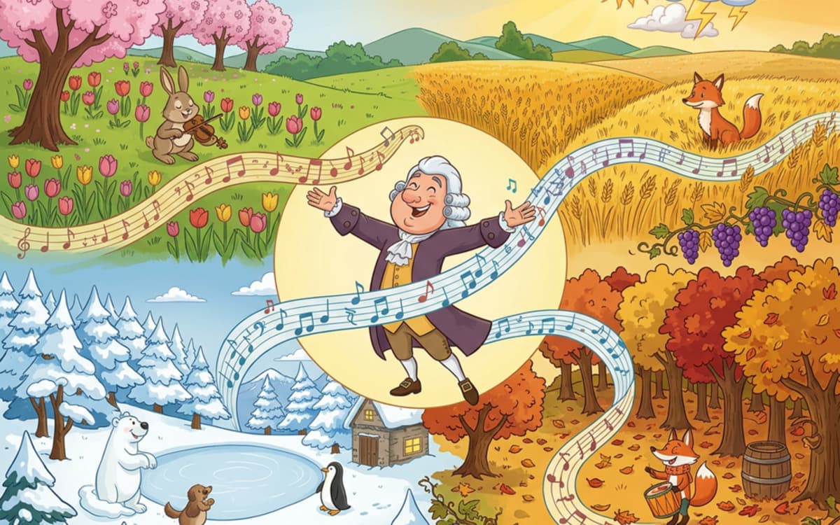 Concert-éveil « Les Quatre Saisons de Vivaldi »