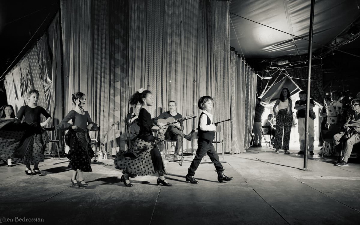 Spectacle flamenco des enfants de Flamenco en France