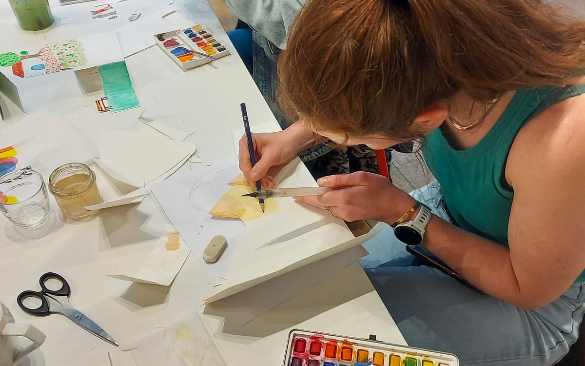 Ateliers d'été : gravure et aquarelle