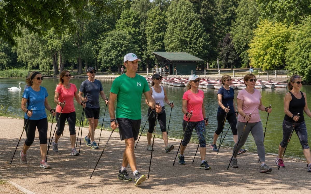 Paris sport proximité : marche nordique, badminton et volley au gymnase Fédération