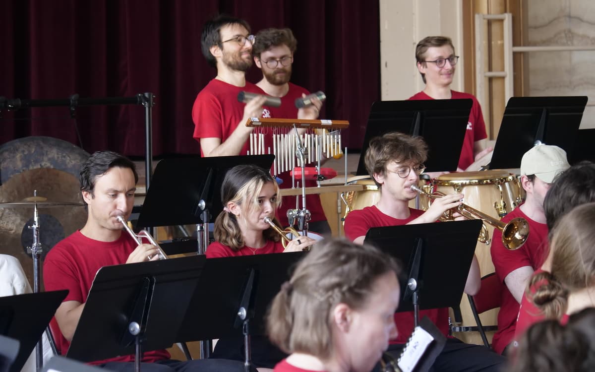 Répétition ouverte de l'harmonie de La Sirène