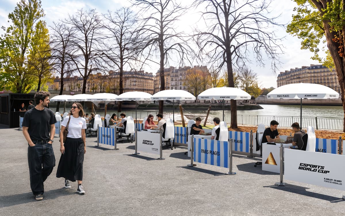 Chess s'installe à Paris Plages