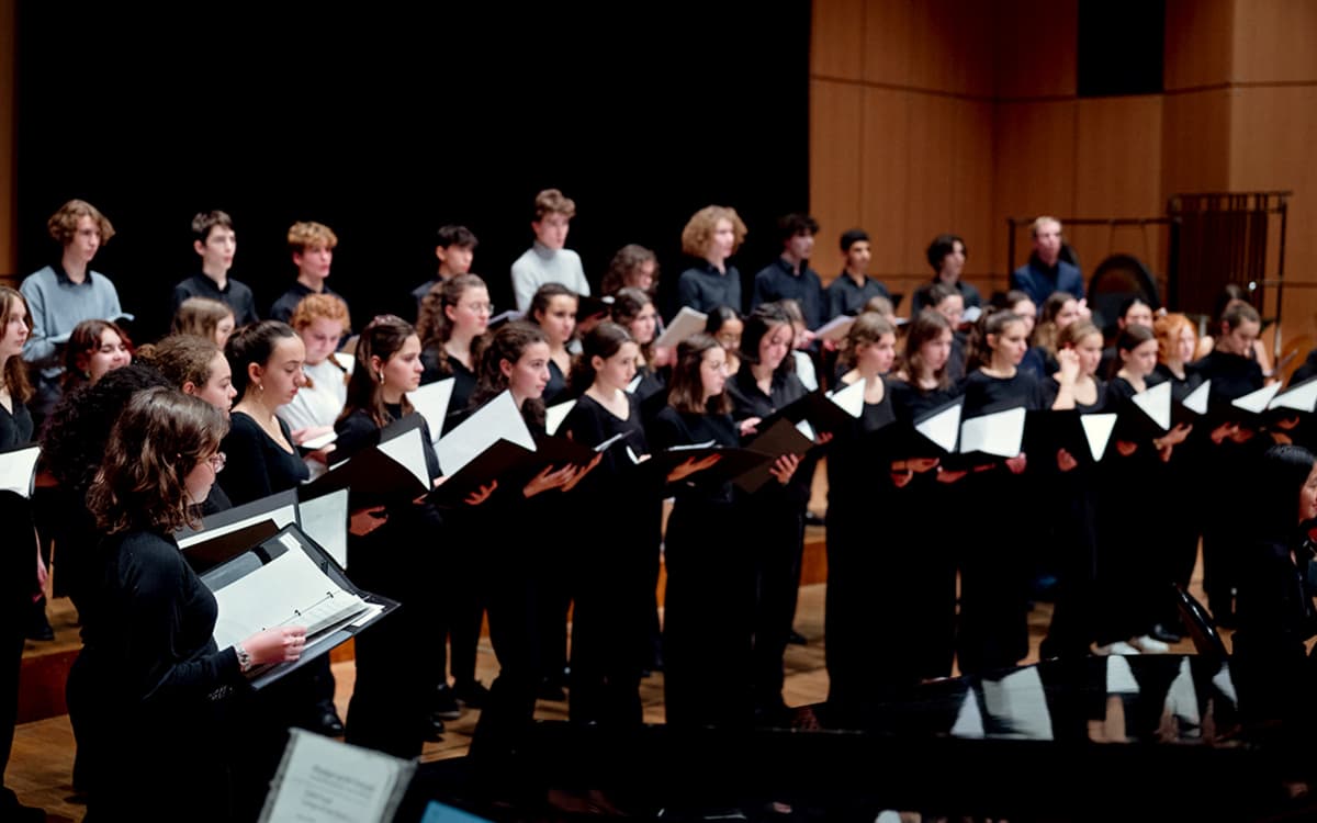 Concert de l'ensemble vocal de la Maîtrise de Paris