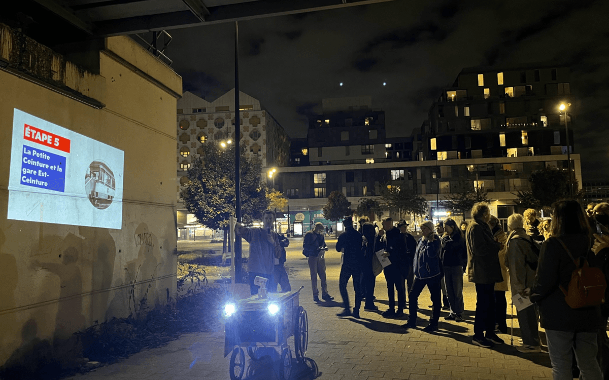 Promenade Nocturne - Retour vers le futur… du quartier Rosa Parks (19e arr.)