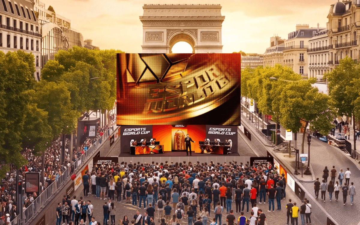 L'Esports Festival arrive sur les Champs-Elysées