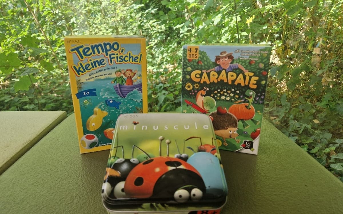 Jeux de société nature : Spécial "Courses farfelues"