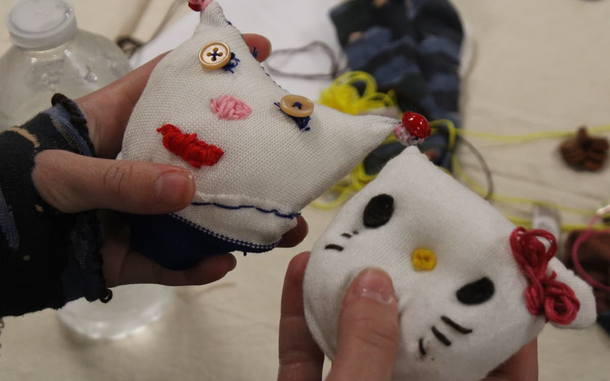 Atelier enfant - Peluche en chaussettes