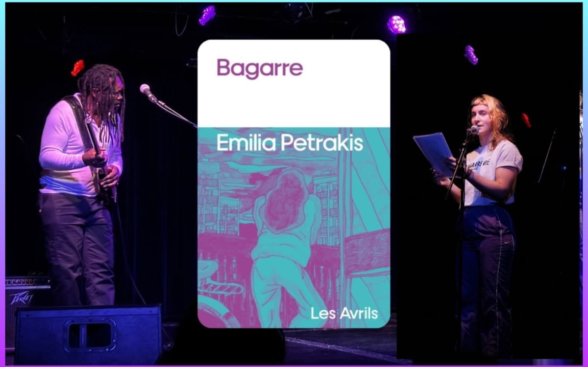 Lecture musicale autour du roman Bagarre d'Emilia Petrakis