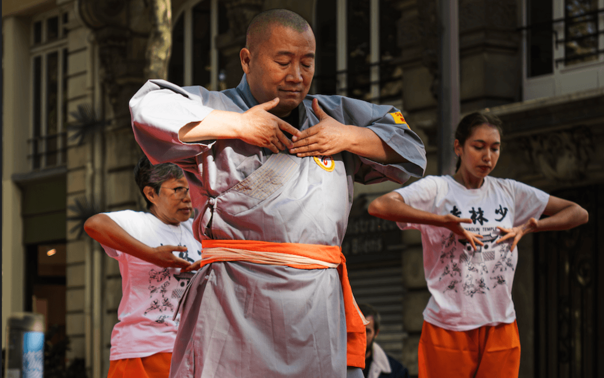 Stage de Qi Gong avec Maître Shi Heng Jun - Moine Shaolin de la 35ème génération
