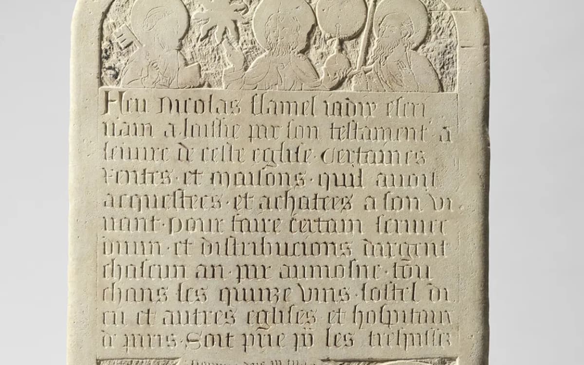 Nicolas Flamel. Alchimiste de papier
