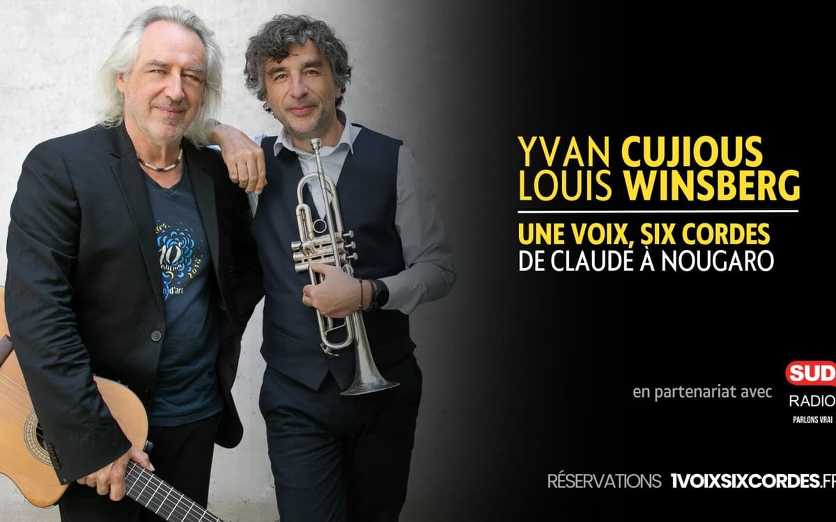 1 VOIX 6 CORDES - de Claude à Nougaro