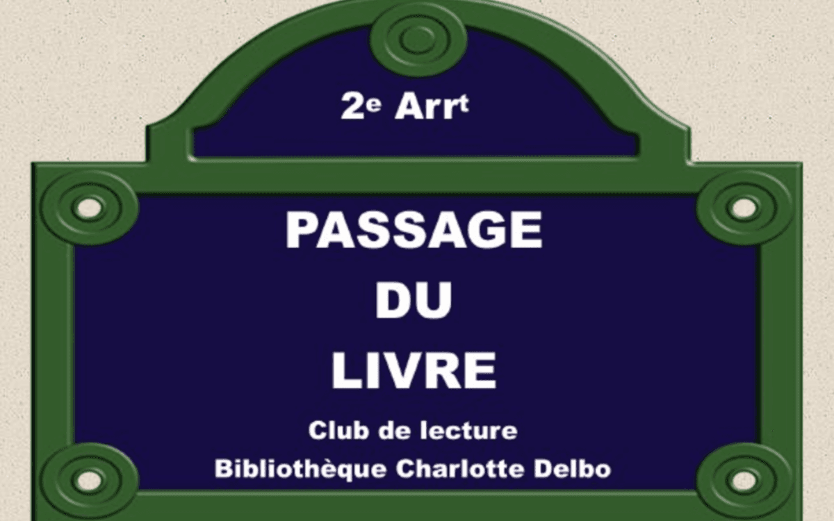 Le Passage du livre, club de lecture de la bibliothèque Charlotte Delbo
