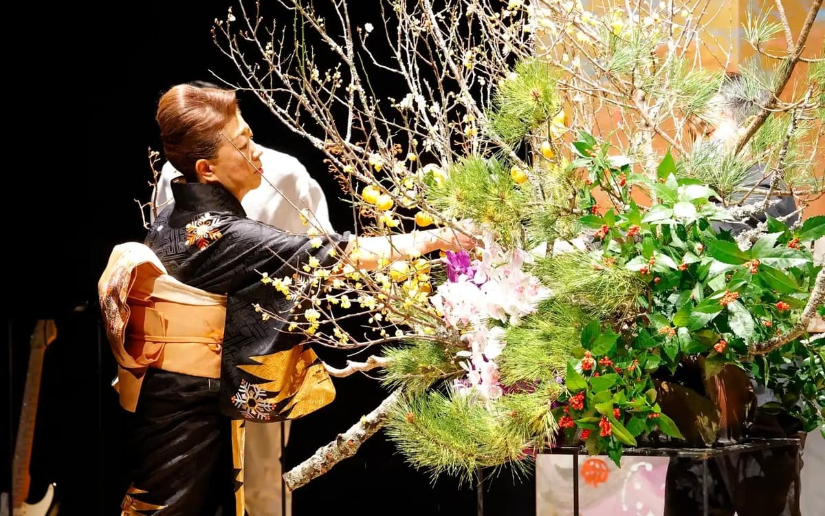 Evénement "Dans une composition, une fleur est une personne "