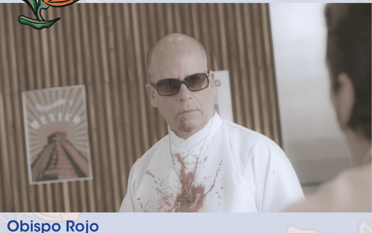 Projection de "Obispo Rojo"