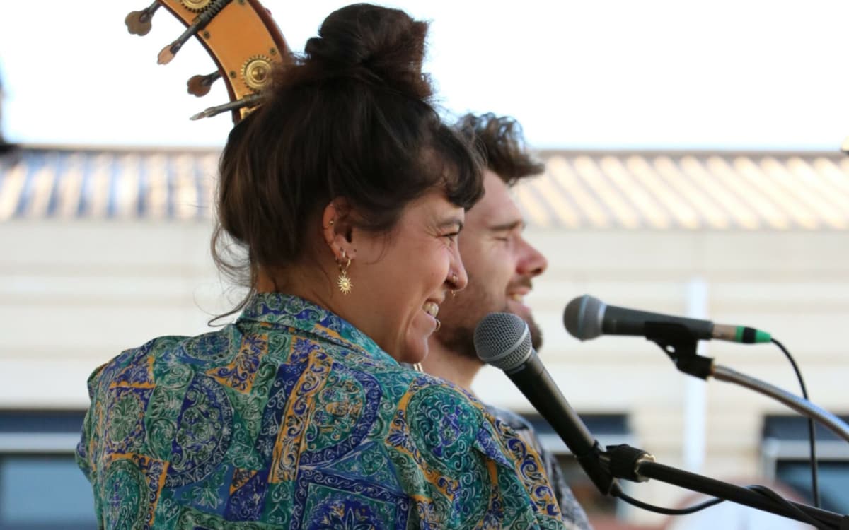 Brunelle et Léon en concert