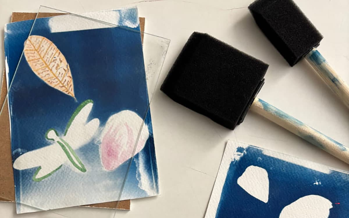 Mon costume de lumière - Atelier de cyanotype en famille, autour de l'exposition « L’étoffe de l’artiste »