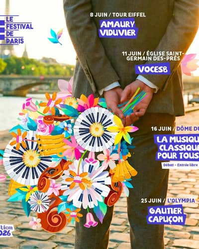 GAUTIER CAPUCON / L'OLYMPIA SYMPHONIQUE en concert à Paris (L'OLYMPIA) – 25 juin 2026