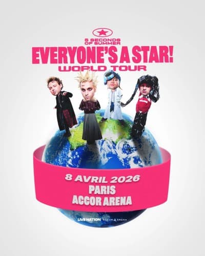 5 SECONDS OF SUMMER — ACCOR ARENA PARIS
