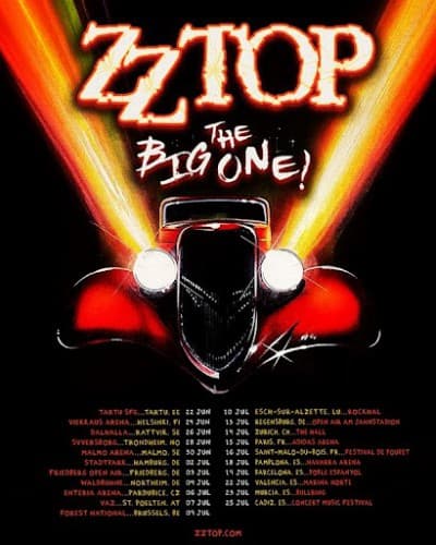 ZZ TOP — ADIDAS ARENA