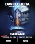 DAVID GUETTA en concert à Paris (STADE DE FRANCE (SAINT DENIS)) – 13 juin 2026